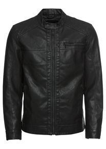 Only & Sons Only & Sons, Herren Jacke 'onsAL PU Noos OTW RE', Schwarz