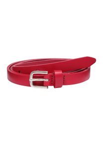Vanzetti, Damen Ledergürtel 1.5cm, Feuerrot