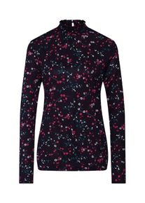 s.Oliver RED LABEL, Damen Shirtbluse, Grasgrün / Himbeer / Schwarz / Weiß