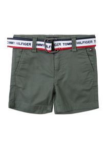 Tommy Hilfiger, Shorts 'ESSENTIAL DOBBY BELTED CHINO', Khaki
