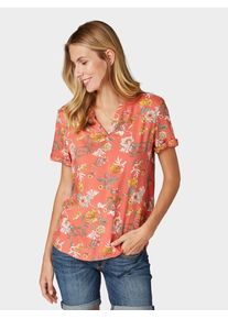 Tom Tailor, Damen Bluse, Koralle