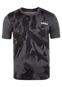 adidas Performance, Herren T-Shirt 'Essentials ', Anthrazit / Schwarz