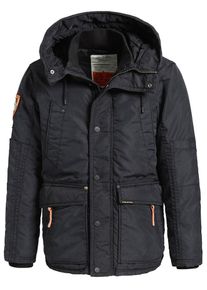 Khujo, Herren Jacke 'CHESTFIELD', Schwarz