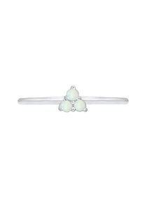 Elli, Damen Ring 'Opal', Opal / Silber