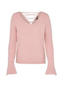 Review, Damen Pullover 'LACE', Rosa