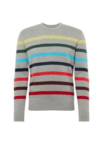 GAP, Herren Pullover 'HS CRAZY BRETON STRIPE', Grau / Mischfarben