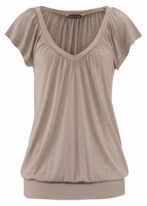 Lascana, Damen Shirt, Beige