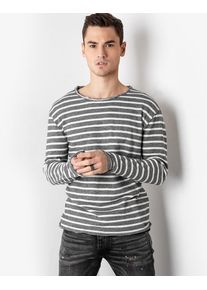 tigha, Herren Longsleeve 'Arlo ', Basaltgrau