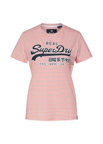 Superdry, Damen T- Shirt 'VENTRY', Koralle