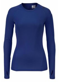 adidas Performance, Damen Funktionsshirt 'ALPHASKIN TEC TOP', Royalblau
