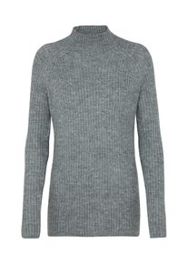 Only, Damen High Neck Pullover 'ORLEANS L/S ST', Grau