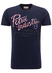 PETROL INDUSTRIES, Herren T-Shirt, Dunkelblau / Dunkelgrau / Pastellpink