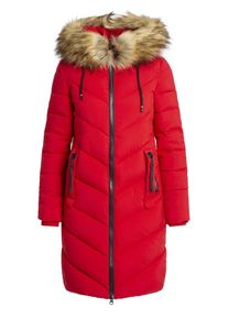 Apart, Damen Parka, Rot / Schwarz