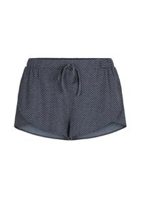 Lingadore, Damen Hose 'Sun', Basaltgrau / Wei&szlig;