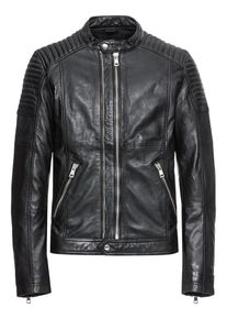 Review, Herren Lederjacke 'NAPPA RACER', Schwarz