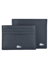 Lacoste, Herren Billfold Coin Box Geldbörse Leder 11,5 cm, Schwarz
