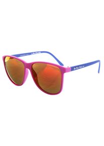 De Puta Madre, Damen Sonnenbrille 'DZ2039S-6801-LI-BL-LI', Blau / Pink