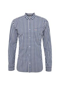Tommy Hilfiger, Herren Hemd, Dunkelblau / Wei&szlig;
