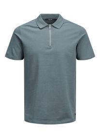 Jack & Jones JACK & JONES, Herren Poloshirt, Rauchgrau