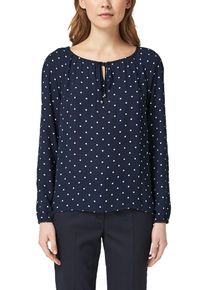 s.Oliver BLACK LABEL, Damen Tunika, Navy / Wei&szlig;