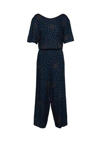 Vila, Damen Jumpsuit, Blau / Gold