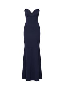 Missguided, Damen Kleid 'SWEETHEART BANDEAU FISHTAIL MAXI DRESS', Navy