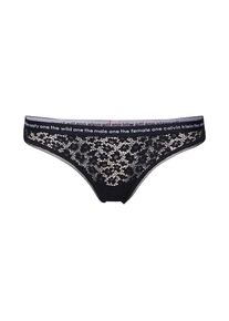 Calvin Klein Underwear, Damen String, Beige / Schwarz