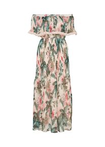 Guess, Damen Sommerkleid 'VANESSA', Grasgrün / Puder