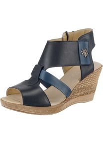 Andrea Conti, Damen Sandaletten, Blau