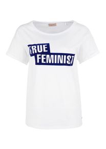 TRIANGLE, Damen Shirt, Dunkelblau / Weiß