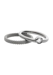 Skagen, Damen Ring-Set 'Elin', Silber