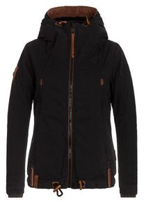Naketano, Damen Jacket Immer diese mit Moral II, Schwarz