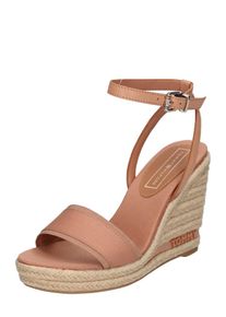 Tommy Hilfiger, Damen Sandale 'ICONIC ELENA', Beige