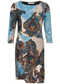 IN FRONT, Damen Kleid 'Victoria', Beige / Mischfarben