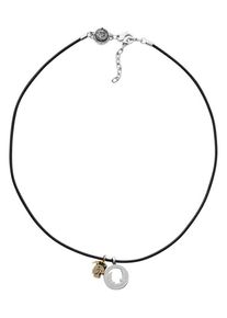 Diesel, Herren Kette, Gold / Schwarz / Silber
