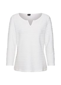 s.Oliver BLACK LABEL, Damen Shirt 'T-SHIRT 3/4 ARM', Wei&szlig;