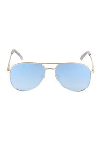 Le Specs, Damen Sonnenbrille 'KINGDOM', Hellblau / Gold