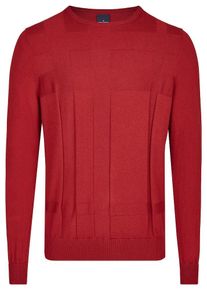 Daniel Hechter, Herren Strickpullover, Feuerrot