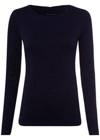 Marc O'Polo Marc O'Polo, Damen Longsleeve Shirt, Kobaltblau