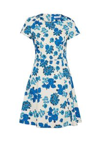 MAX & Co. MAX&Co., Damen Kleid 'DESTO', Creme / Blau