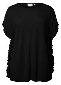 JUNAROSE, Damen T-Shirt, Schwarz