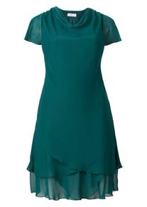 sheego Style, Damen Abendkleid, Smaragd