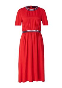 Hallhuber, Damen Kleid, Hellblau / Rot / Schwarz / Weiß