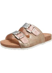 Think!, Damen Pantoletten 'Bluza', Gold / Rosegold / Silber