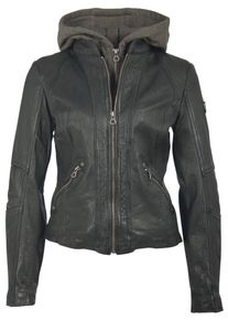 Gipsy, Damen Lederjacke 'FRISBY LEGV', Schwarz