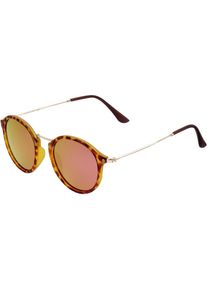 MSTRDS, Damen Sonnenbrille, Braun / Goldgelb