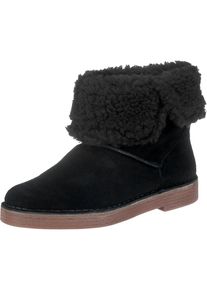 Clarks, Damen Stiefeletten 'Drafty Haze', Brokat / Schwarz