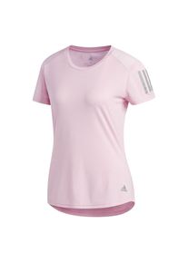 adidas Performance, Damen Shirt 'Own The Run', Grau / Rosa