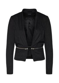 Véro Moda VERO MODA, Damen Jacke 'VMVICTORIA SHORT FAKE SUEDE JACKET LCS', Schwarz