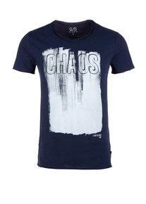 Q/S Designed By, Herren Shirt, Navy / Weiß
